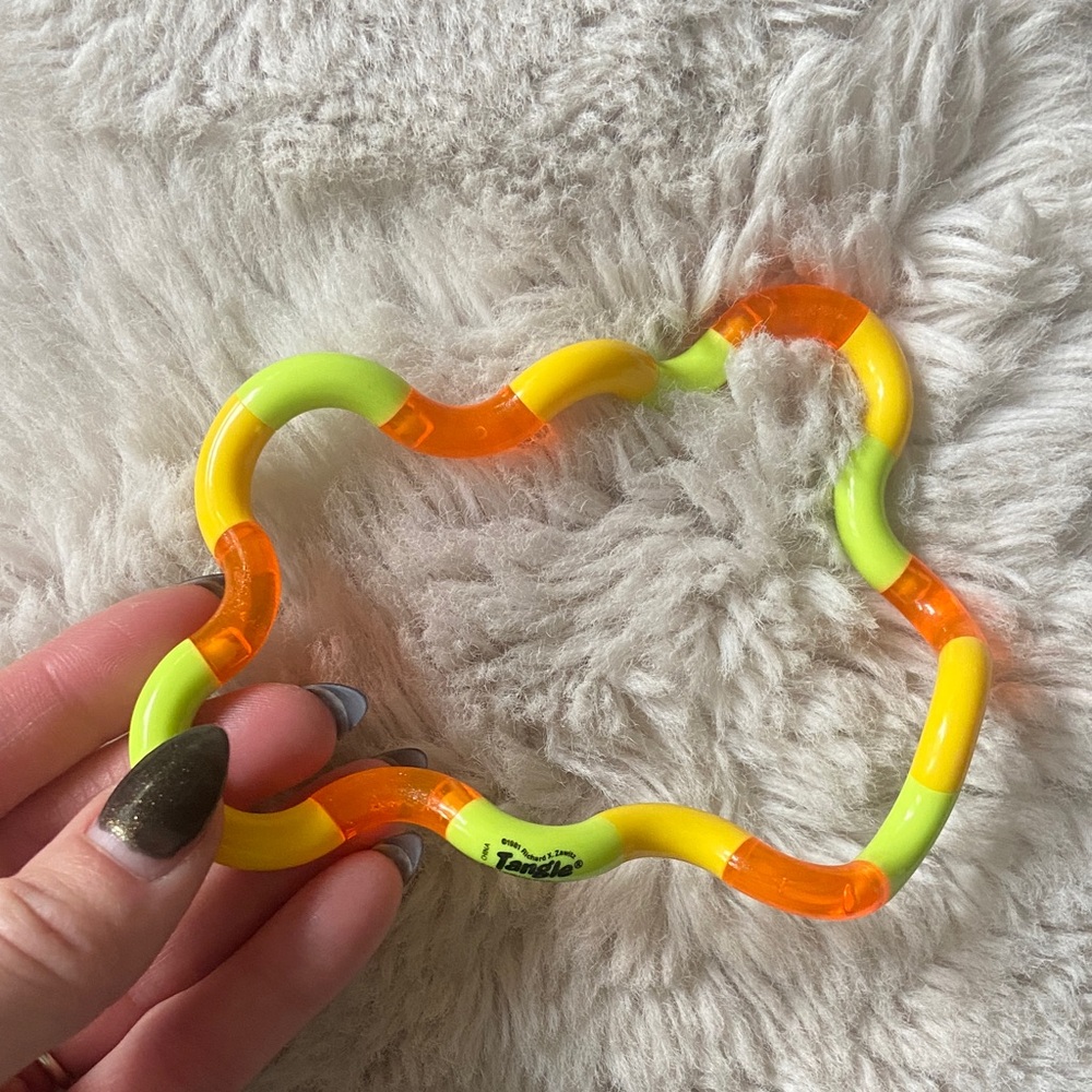 Tangle sensory fidget toy autism adhd kids sensory processing Easter basket gift - Picture 2 of 7